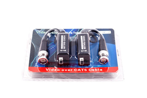 Passive Video Balun Over Cat 5 or Cat 6
